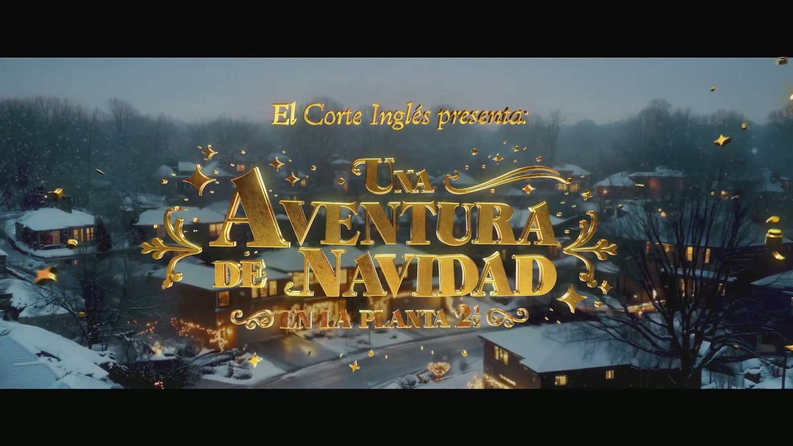 El Corte Inglés — Una Aventura de Navidad en la Planta 2½ — Unreal Environment TD · VFX & compositing by Carlos Yau